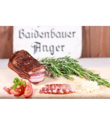 100g Bauerngeselchtes Bauchschredl luftgetrocknet